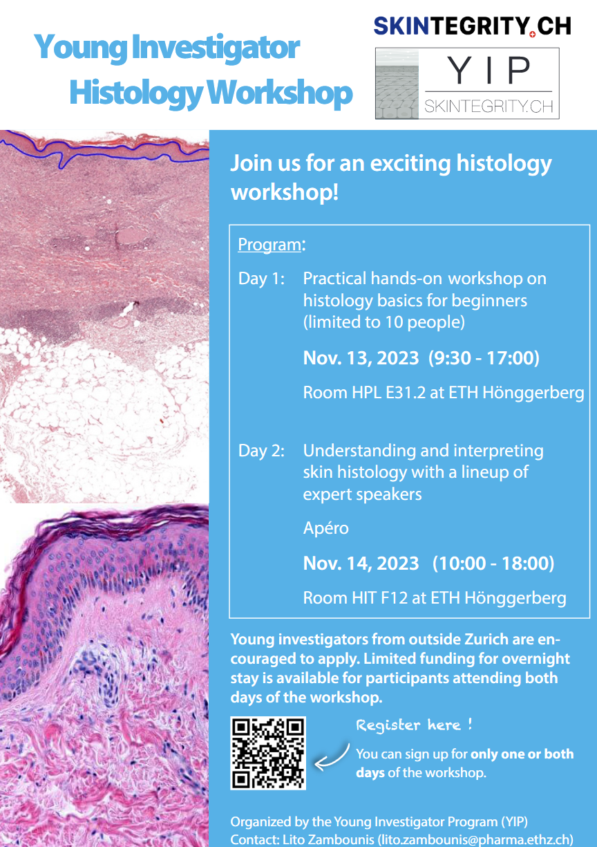 YIP Event, Fall 2023: a histology and pathohistology workshop