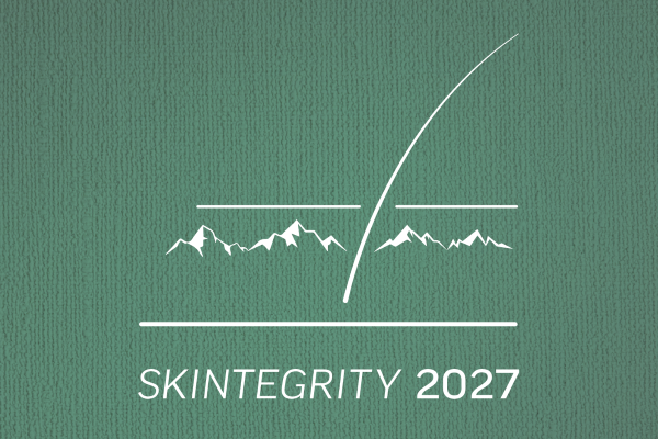 Logo of the SKINTEGRITY 2027 conference in Davos