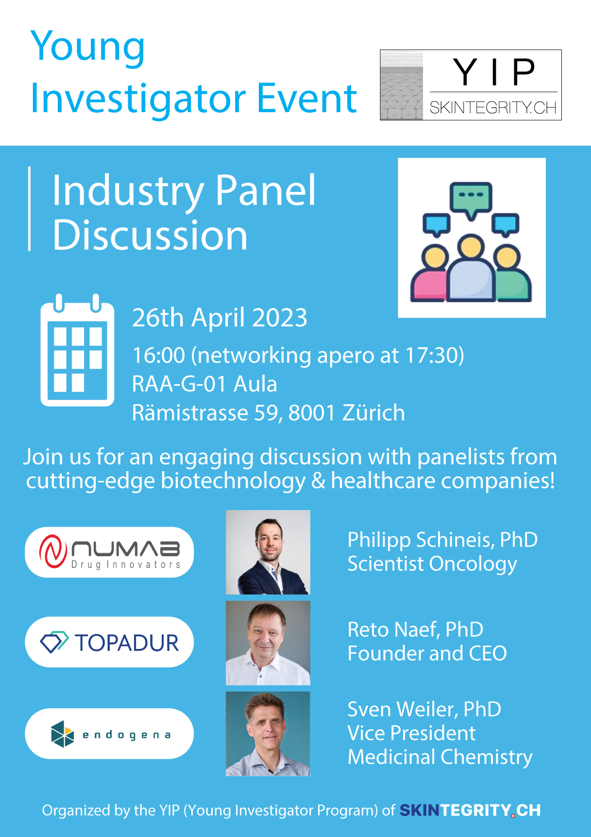 YIP Event, Spring 2023: an industry panel discussion