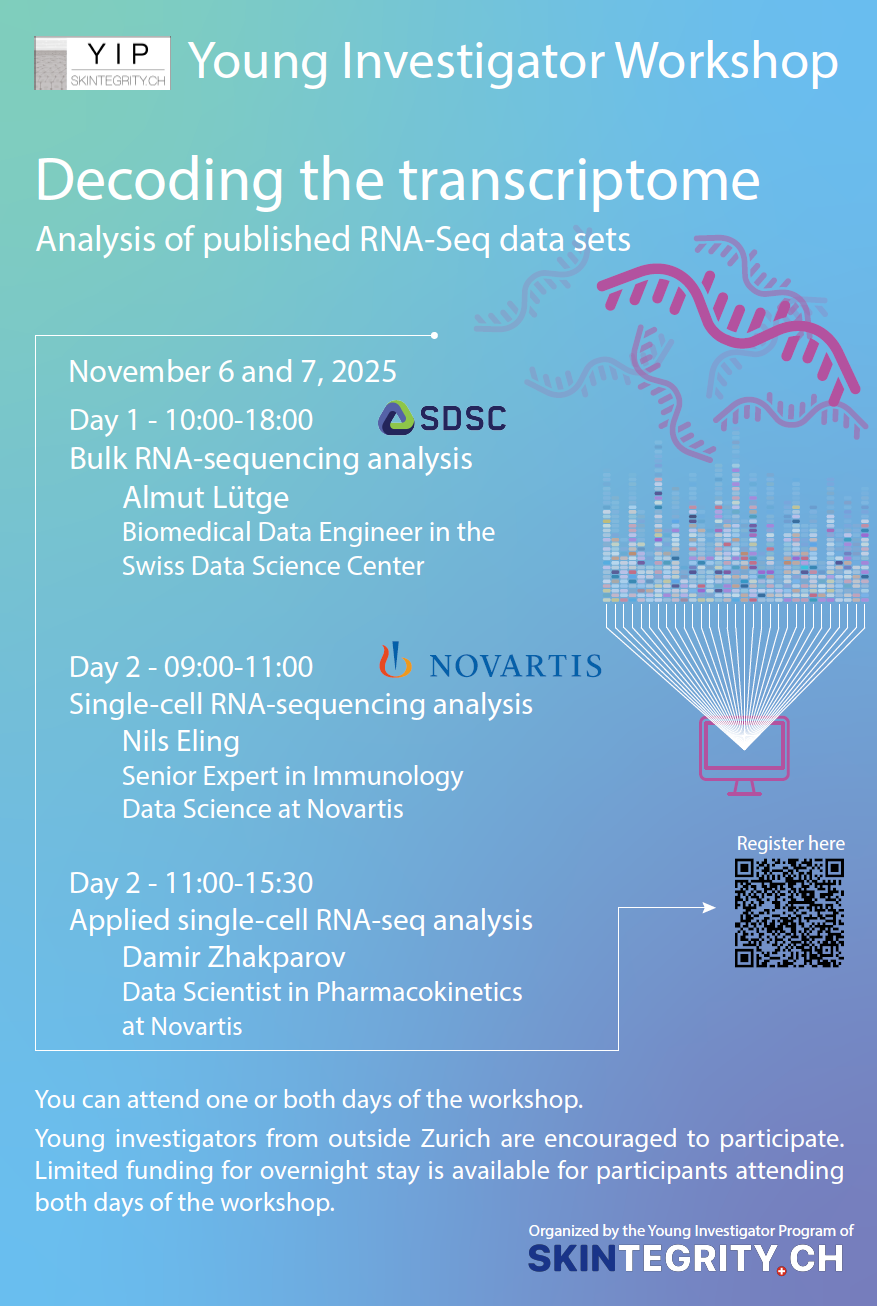 YIP Event, Fall 2025: a hands-on workhop for RNA sequencing data analysis